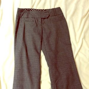 Patterned Work Pants.  Size 1.